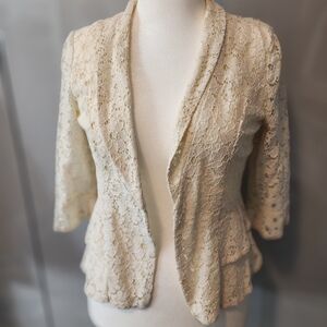 Lace jacket